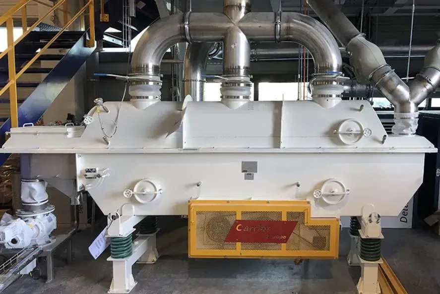 Aspiration industrielle près de Gent